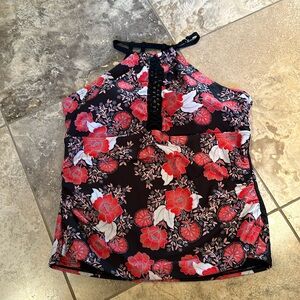 Floral tankini top